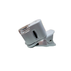 LUPA 60X C/LED Y PINZA P/CELU